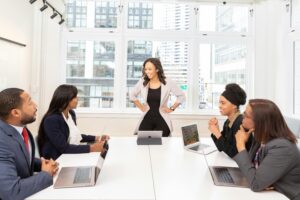 face-to-face marketing meting